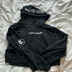 Barstool Call Her Daddy cropped hoodie! Size medium